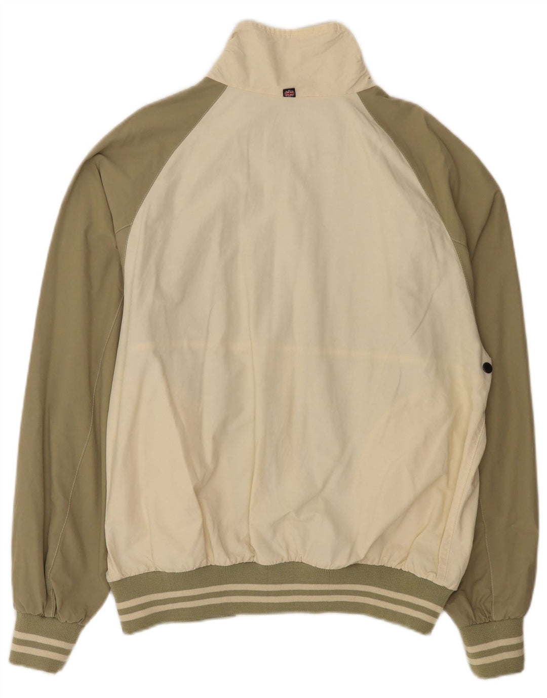 Henri Lloyd Herren Bomberjacke UK 40 Large Khaki Colourblock