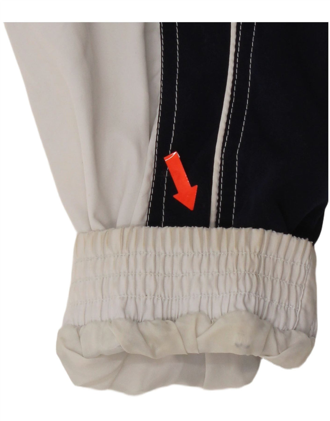 Lotto Herren-Trainingsanzug-Oberteil, Jacke, XL, weißes Farbblock-Polyester