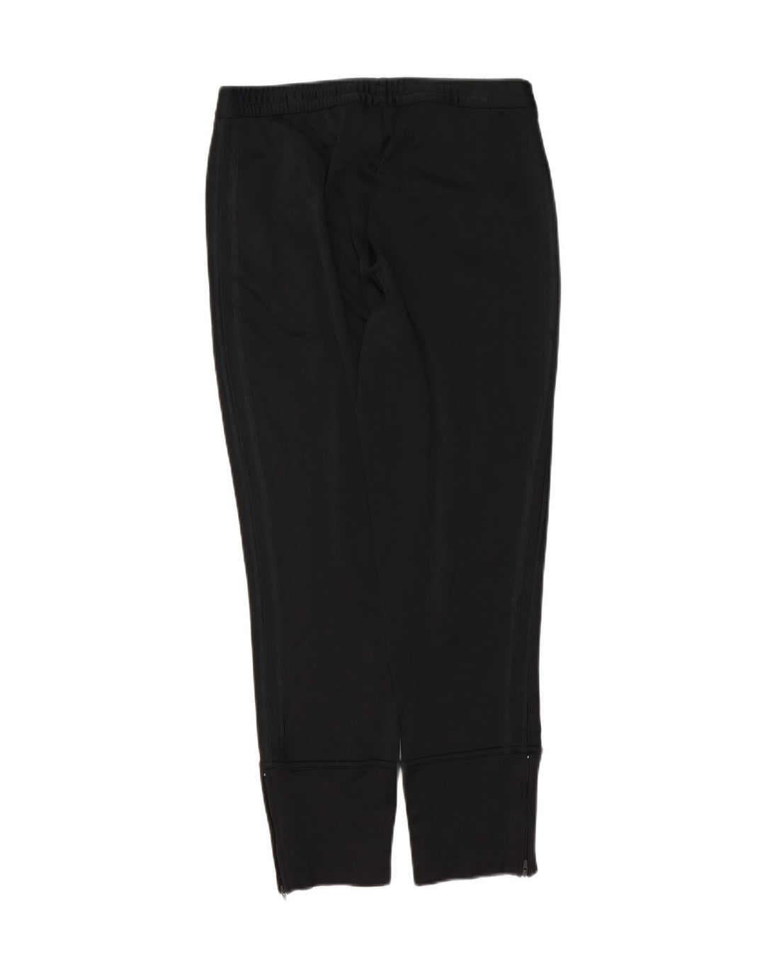ADIDAS Womens Tracksuit Trousers Joggers UK 10 Small Black Polyester