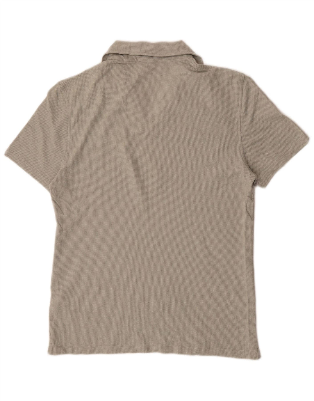 Reiss Herren-Poloshirt, kleine graue Baumwolle