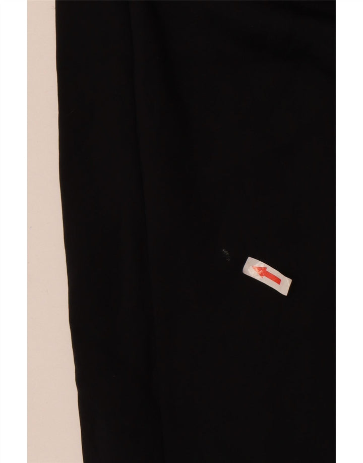 Nike Damen Dri Fit Trainingshose, Größe L, aus schwarzem Nylon