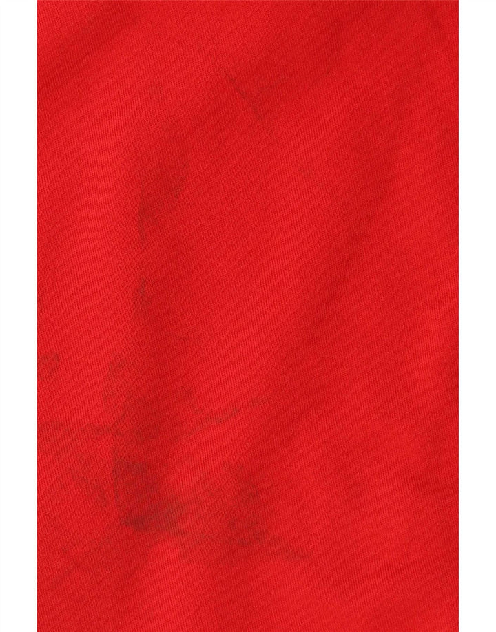 Nike Herren-Kapuzenpullover mit Grafik, mittelrote Baumwolle
