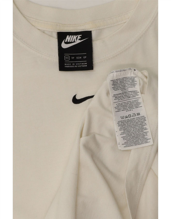 Nike Herren T-Shirt Top XS Weiße Baumwolle