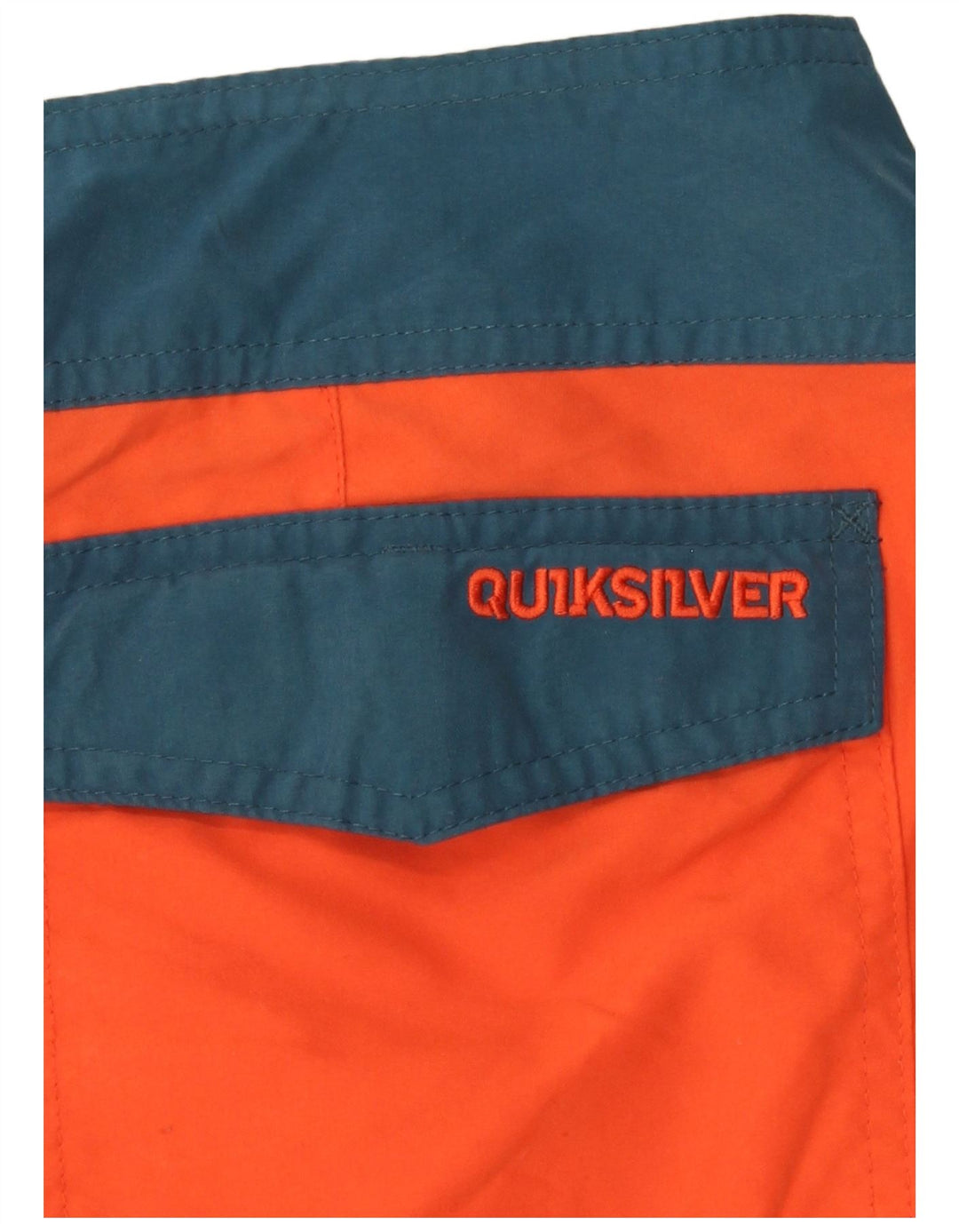QUIKSILVER Herren-Badeshorts, groß, Orange, Farbblock