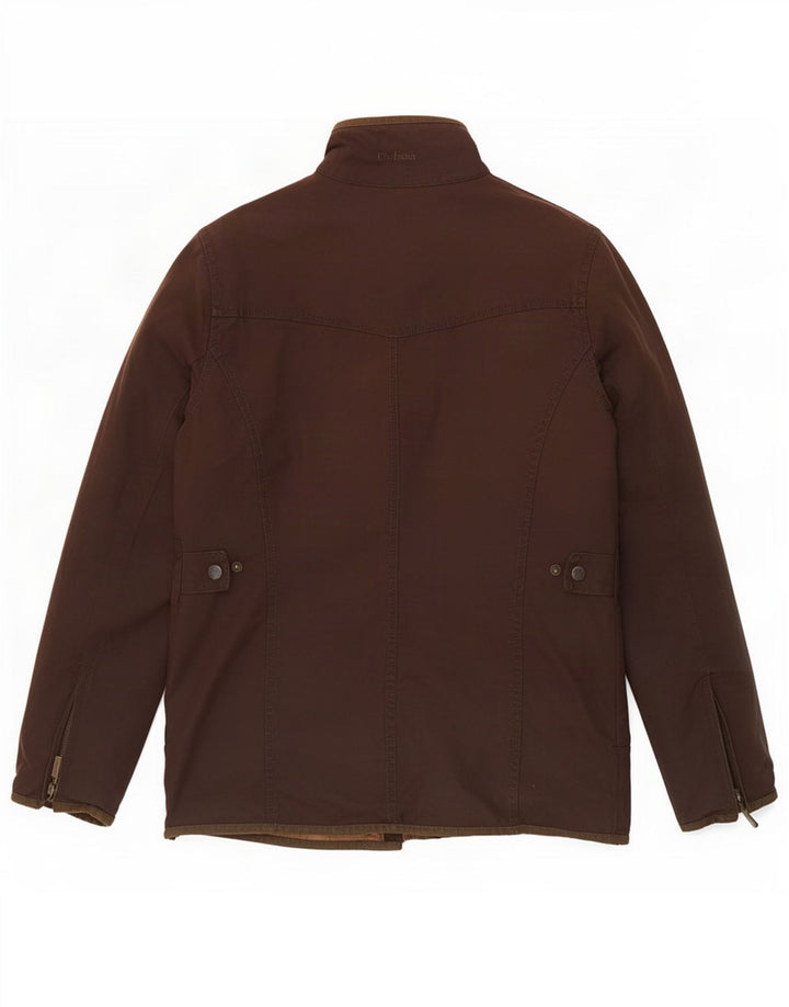 Barbour Damenjacke aus gewachster Baumwolle, UK 10, Größe S, Braun