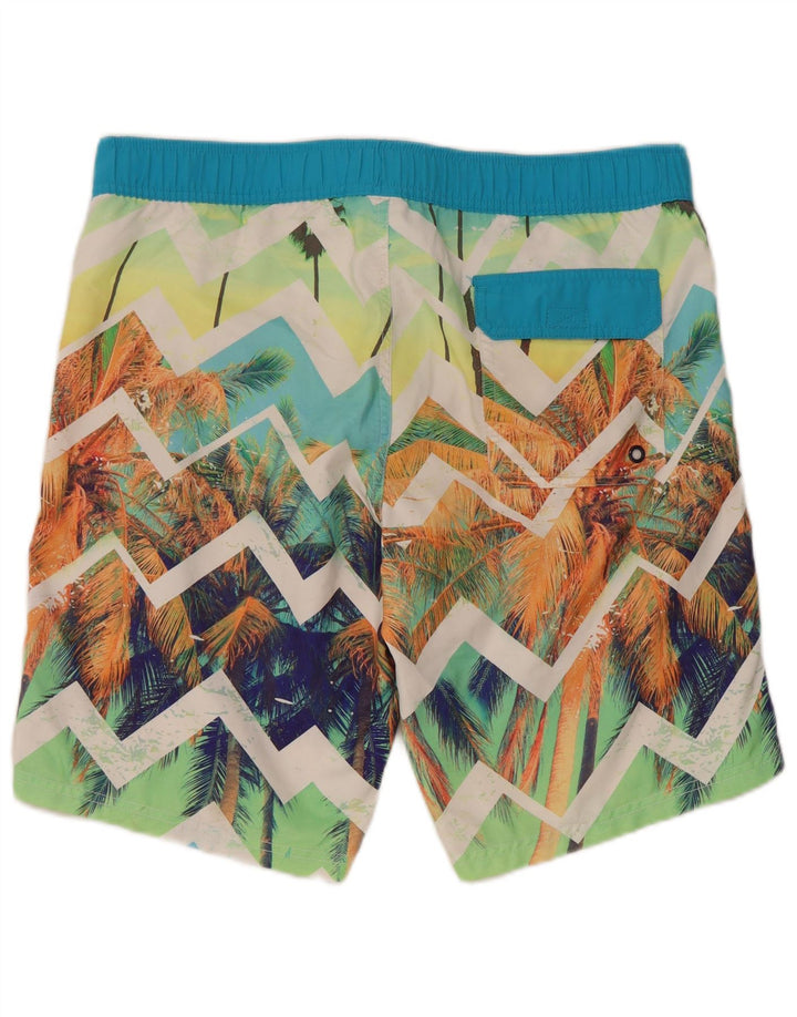 Maui Maui Damen Badeshorts UK 14 Medium Mehrfarbig Chevron