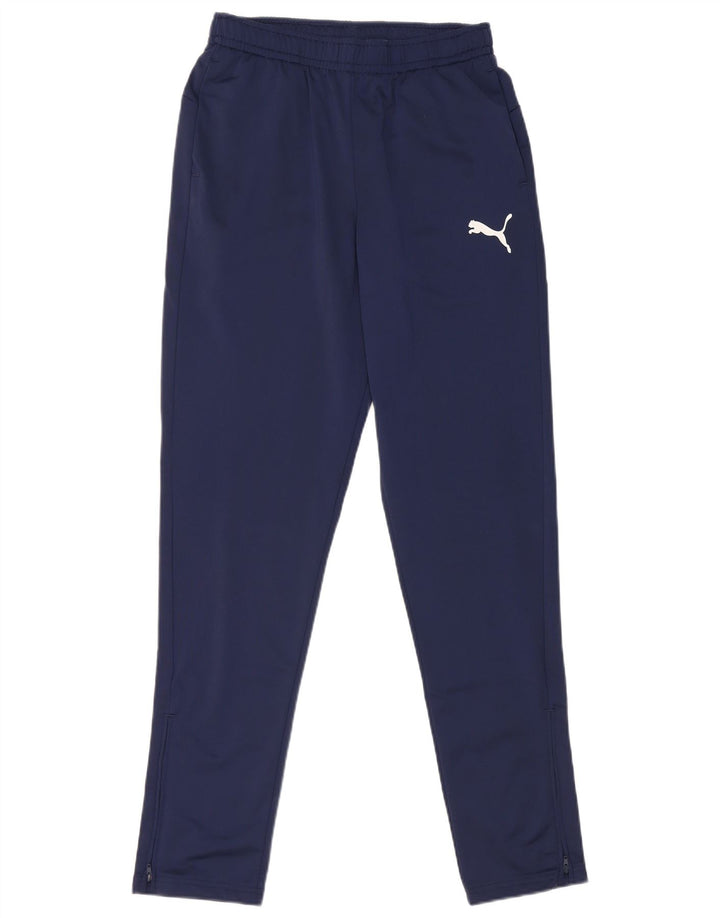 Puma Trainingshose für Jungen, 15–16 Jahre, marineblaues Polyester