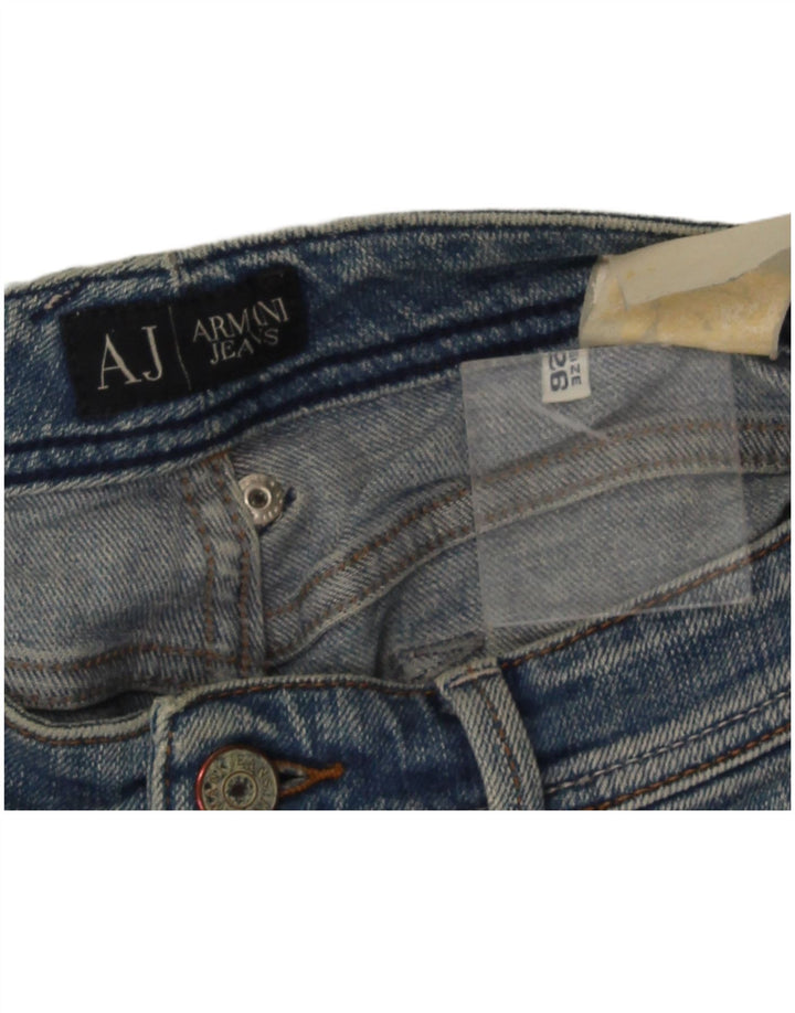 Armani Herren Slim Jeans W26 L32 Blau