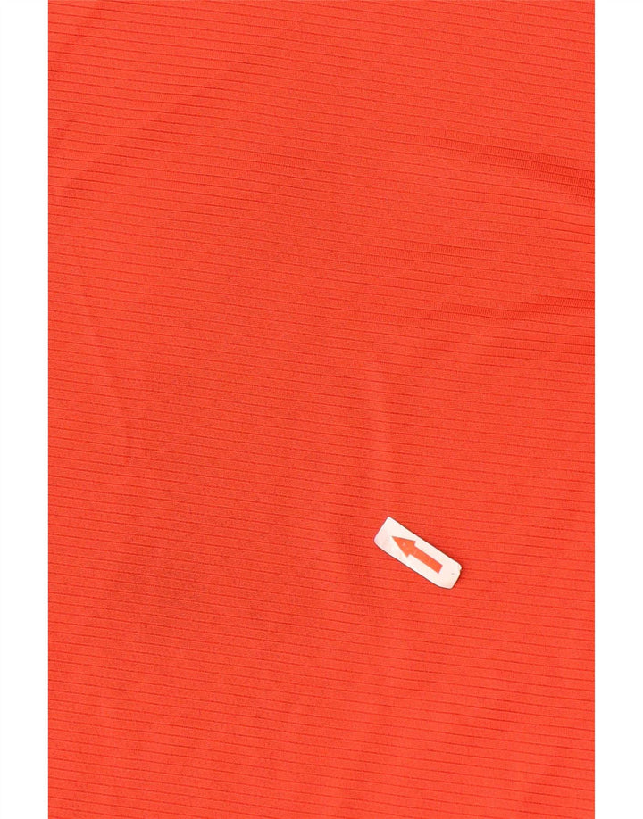 Adidas Herren Climacool T-Shirt Top Mittelrotes Polyester