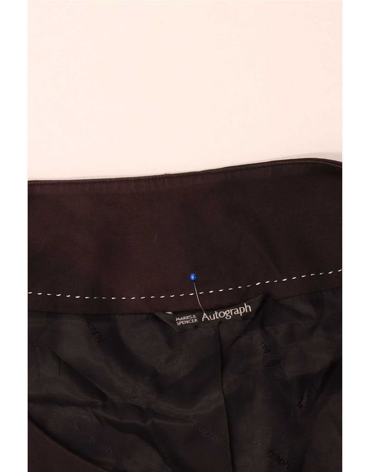 Marks & Spencer Damen Autograph Übergroße Bolerojacke UK 14 Medium Schwarz