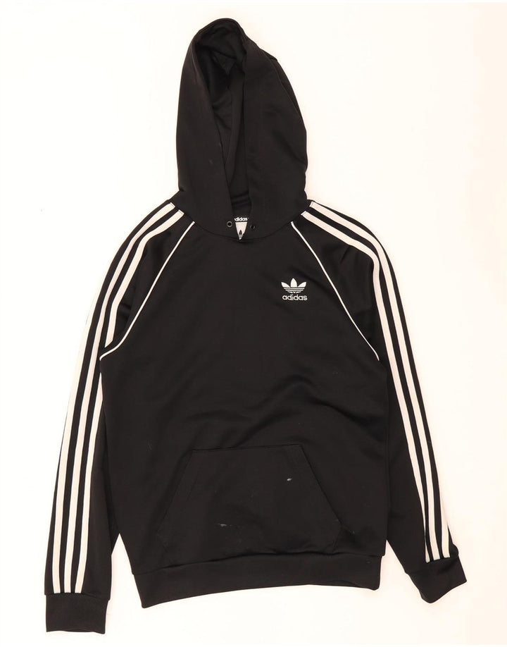 Adidas Herren Kapuzenpullover XS Schwarz Polyester