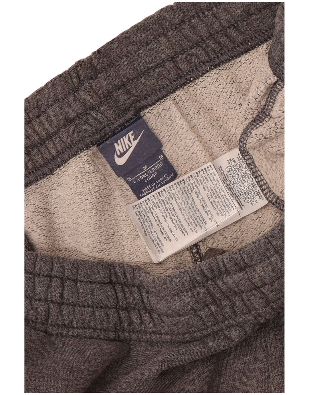 Nike Herren-Trainingshose, Jogginghose, mittelgraue Baumwolle
