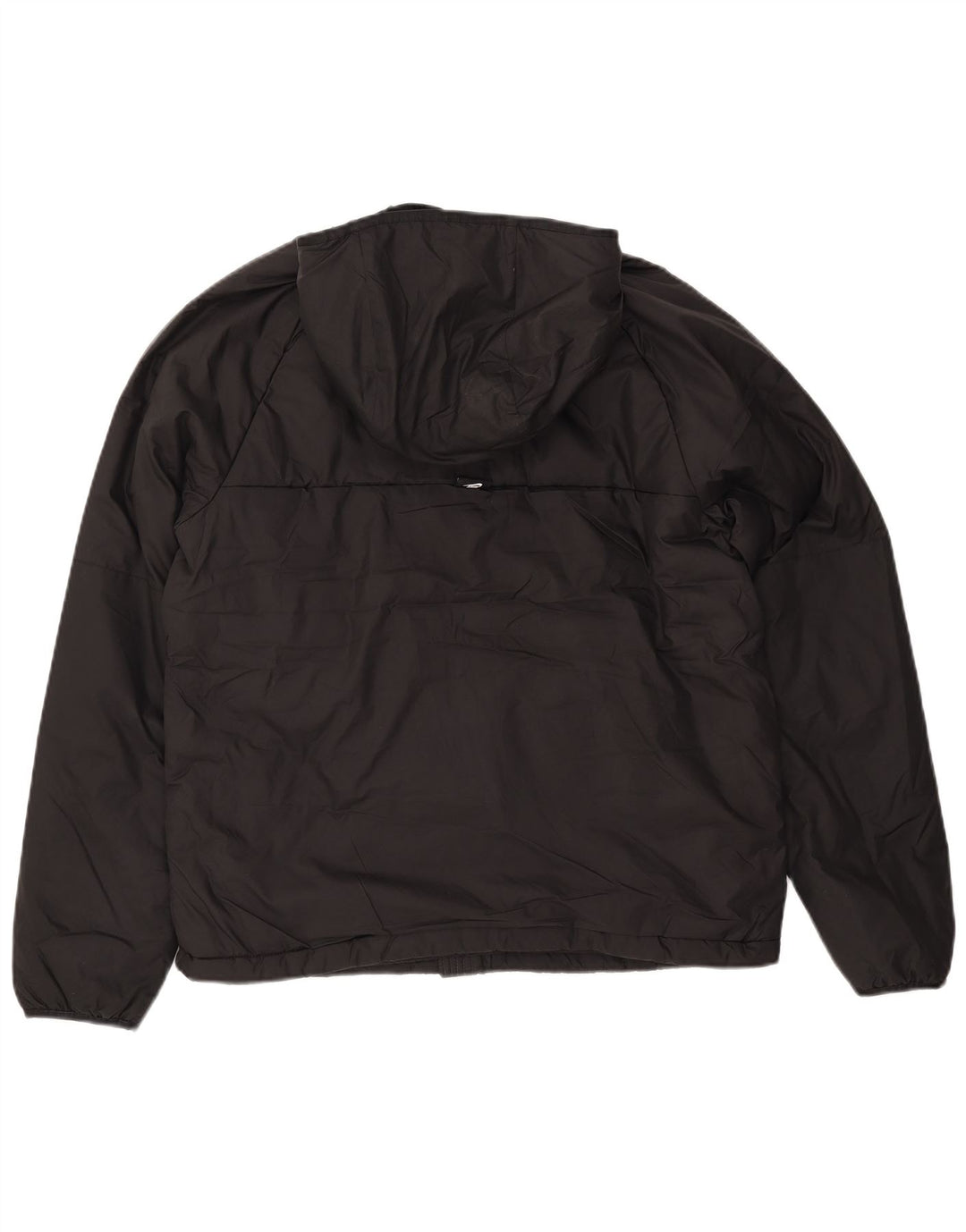 NIKE Herren Therma-Fit Kapuzen-Windbreakerjacke UK 38 Medium Schwarz