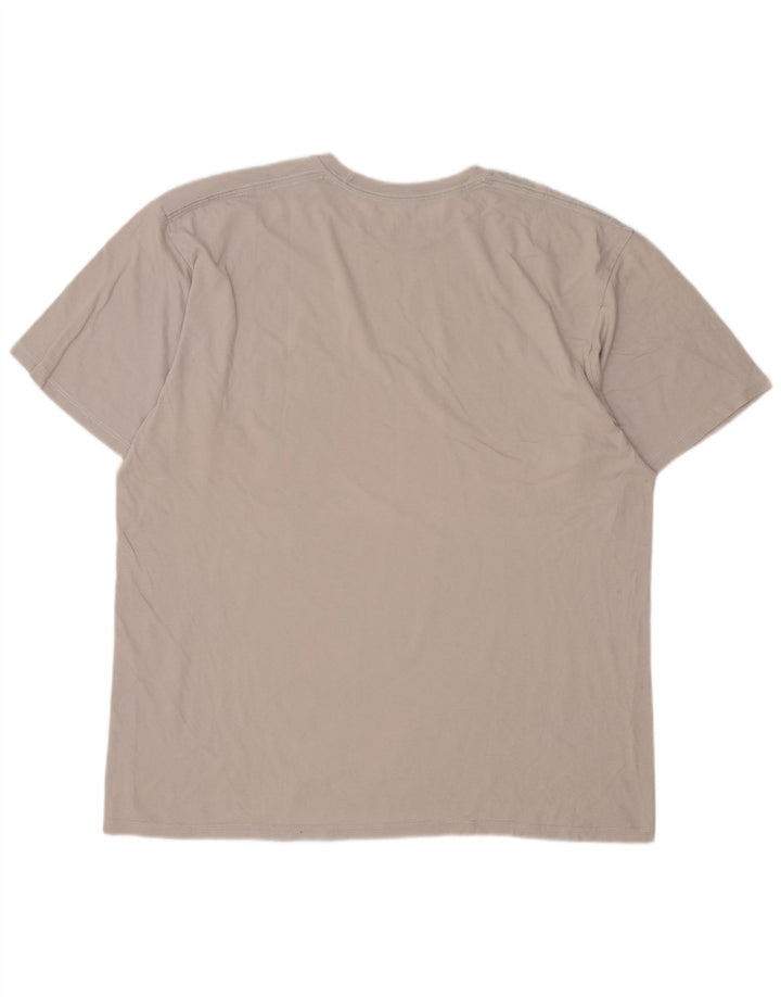 Hard Rock Cafe Herren Rome Graphic T-Shirt Top XL Grau Baumwolle