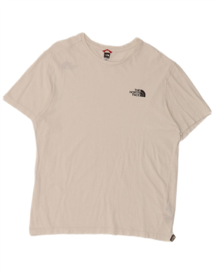 The North Face Damen T-Shirt-Oberteil aus mittelweißer Baumwolle