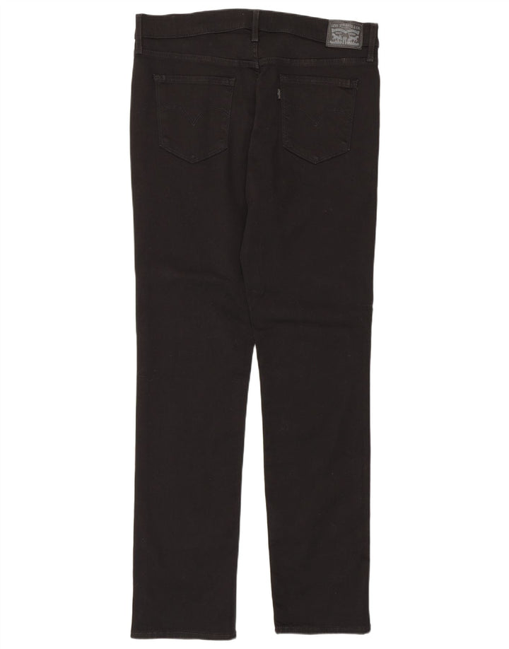 Levi's Damen 312 Shaping Slim Jeans W32 L32 Schwarze Baumwolle