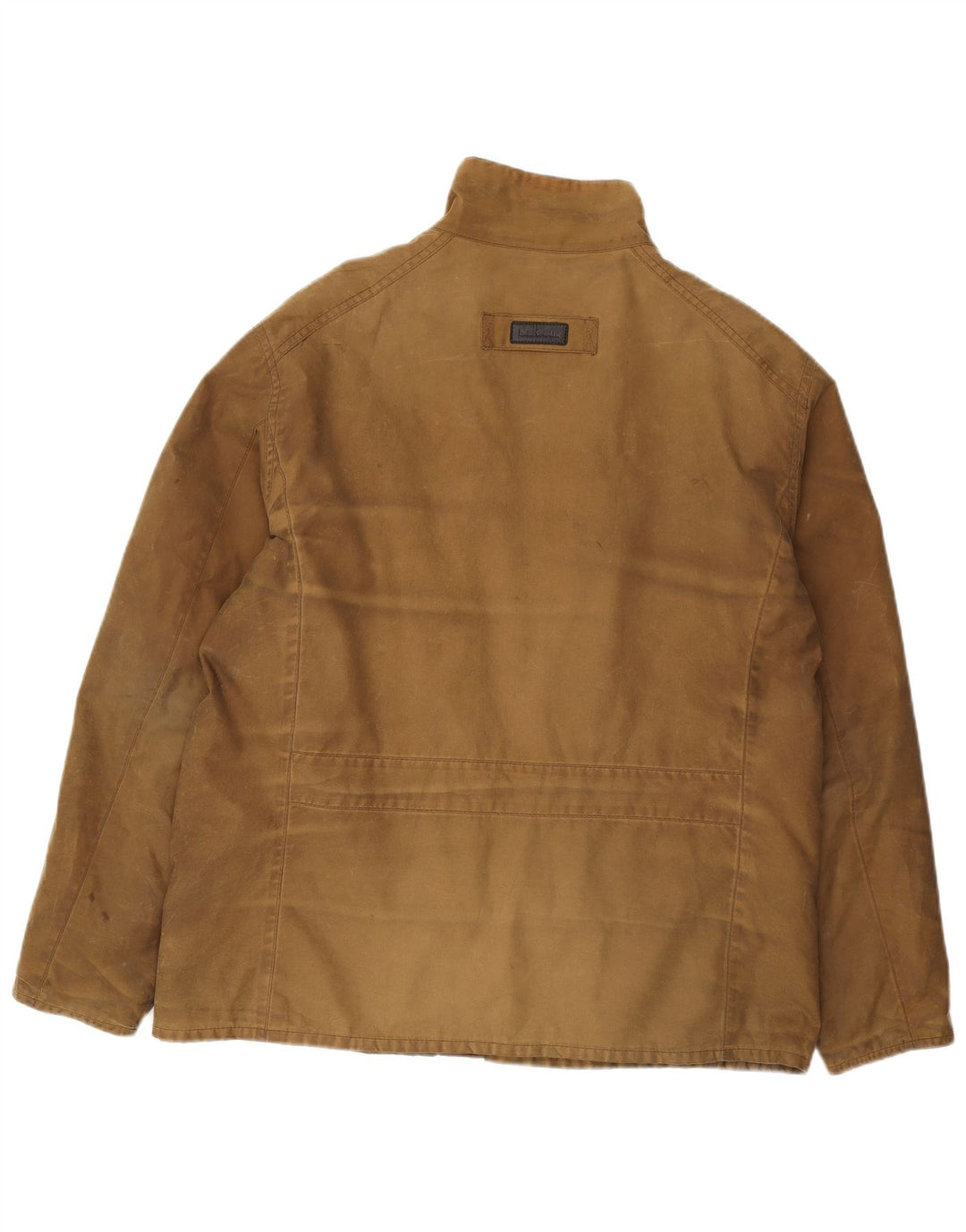 Barbour Herrenjacke aus gewachster Baumwolle, UK 40, große braune Baumwolle