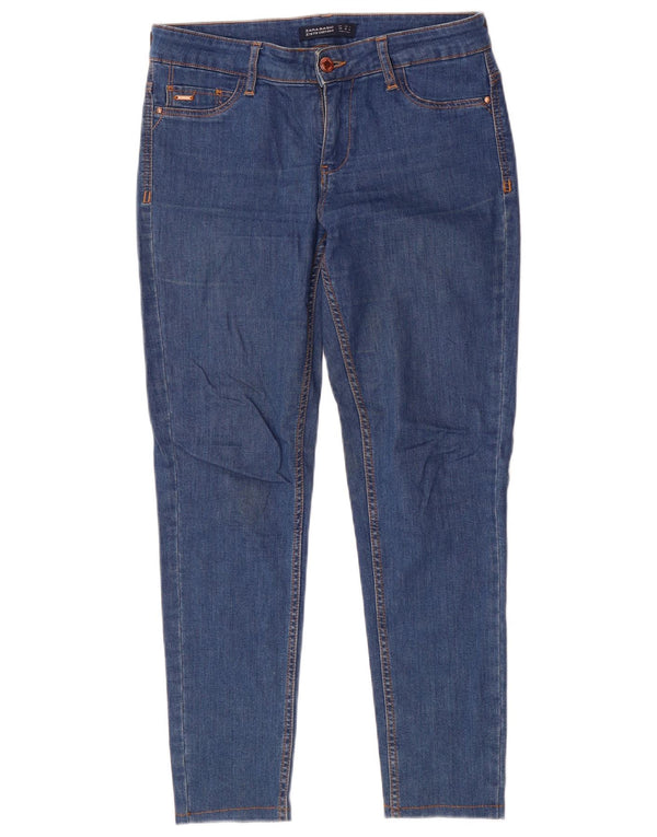 Zara Damen Skinny Jeans EU 38 Small W28 L27 Blau