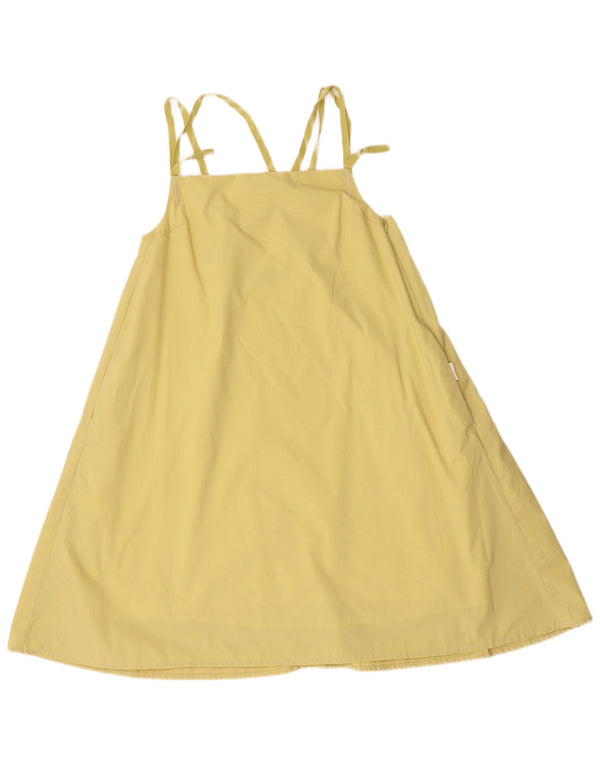 G-Star Ärmelloses Zeltkleid für Damen, UK 10, Größe S, Gelb, Baumwolle