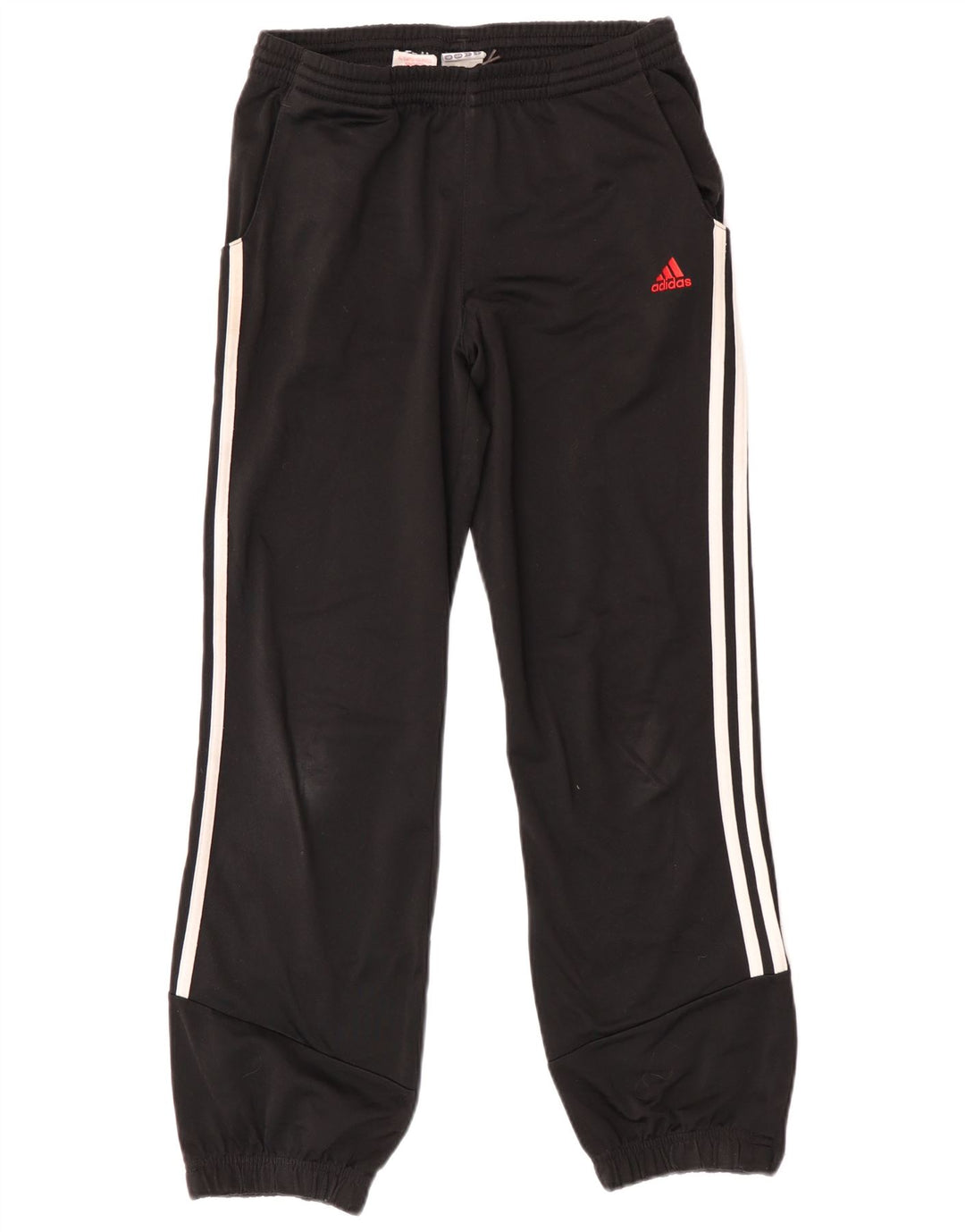 Adidas Jungen-Trainingshose, Jogginghose, 11–12 Jahre, schwarzes Polyester