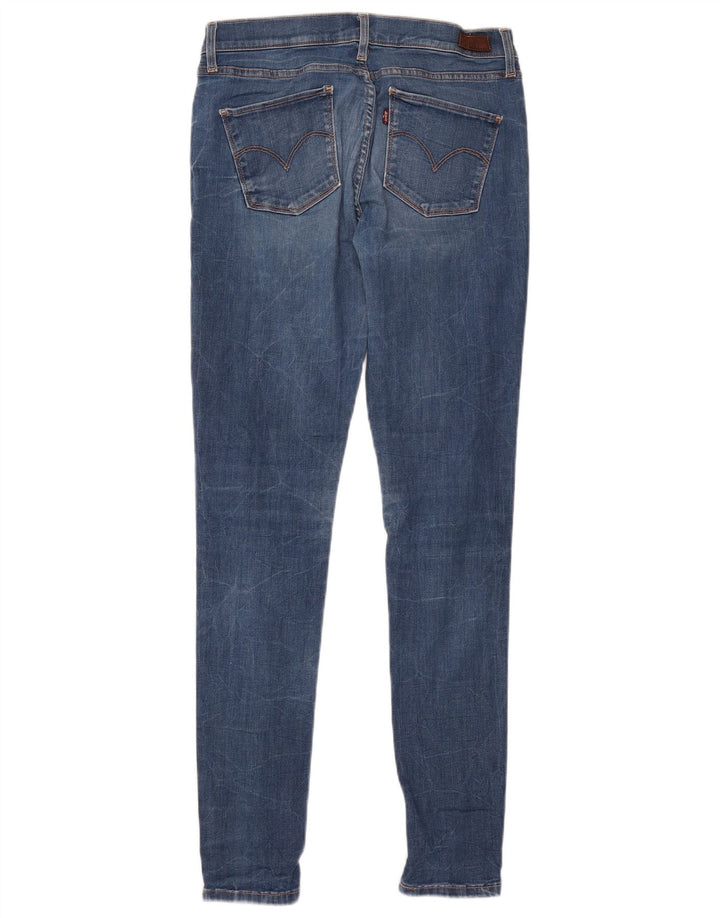 Levi's Damen Skinny Jeans W31 L32 Blaue Baumwolle