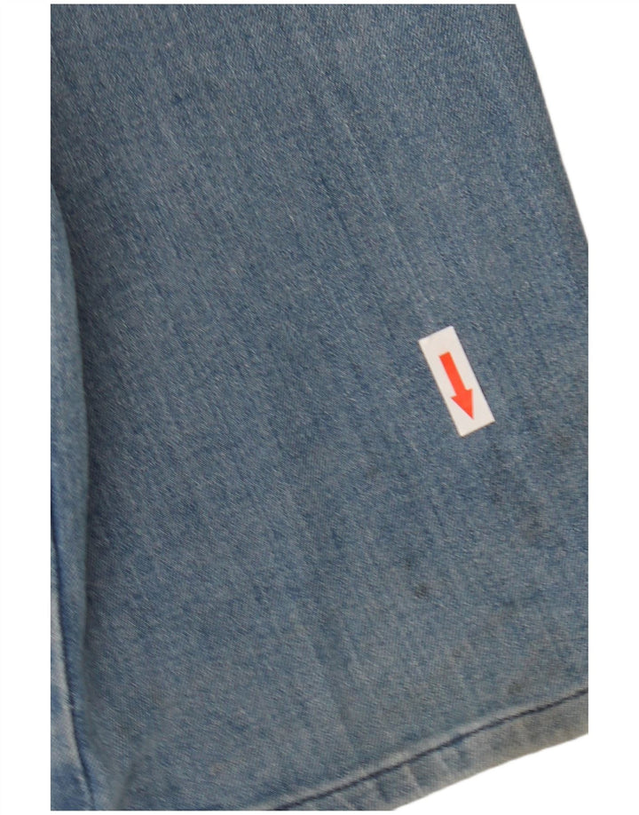 Marks & Spencer Herren Straight Jeans W32 L29 Blaue Baumwolle