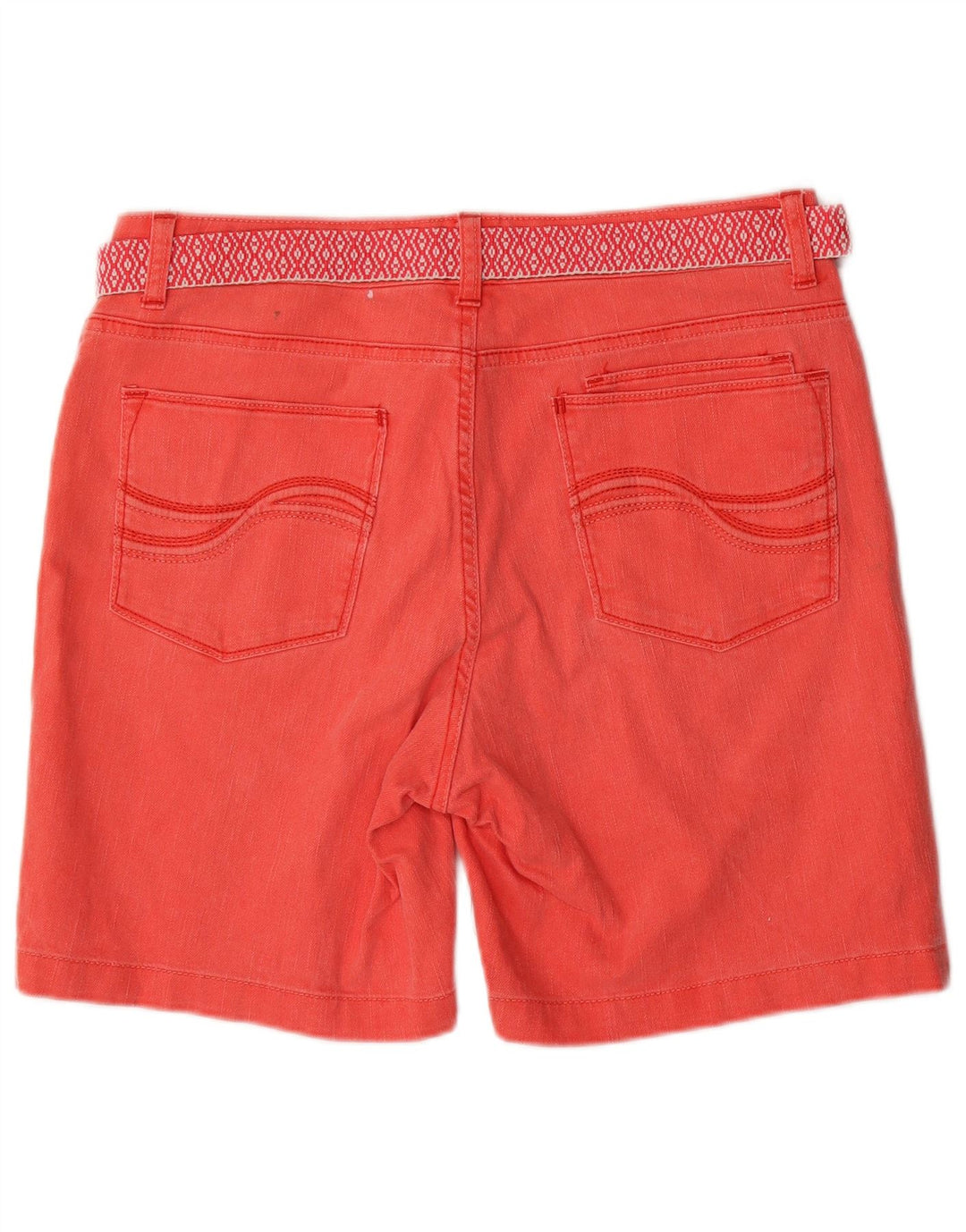 LEE Damen Denim-Shorts mit perfekter Passform, US 14, XL, W34, rote Baumwolle
