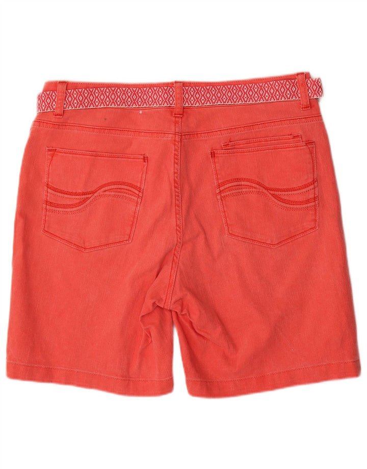 LEE Damen Denim-Shorts mit perfekter Passform, US 14, XL, W34, rote Baumwolle