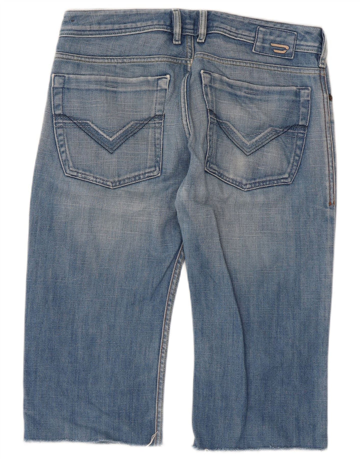 Diesel Herren Jeansshorts W30 mittelblaue Baumwolle