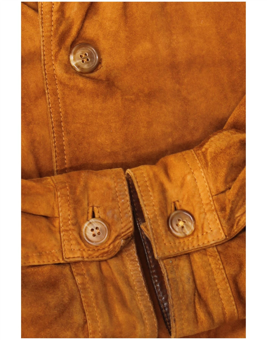 Kapraun Herren Wildleder Bomberjacke UK 42 XL Braun