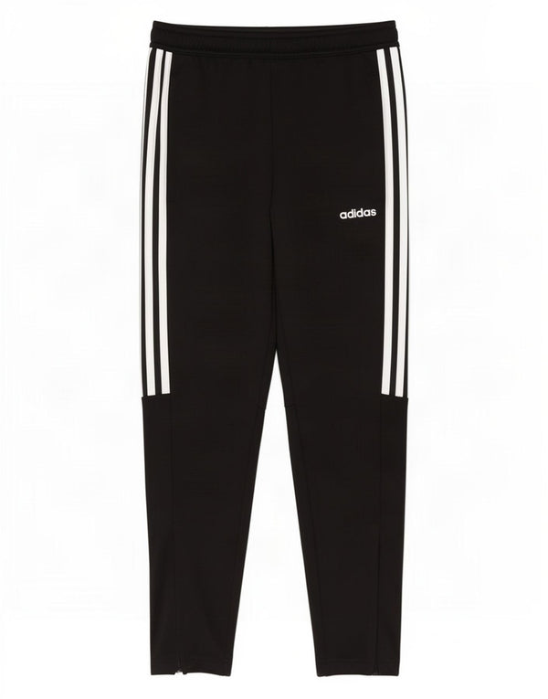 Adidas Trainingshose für Jungen, 11–12 Jahre, schwarzes Polyester