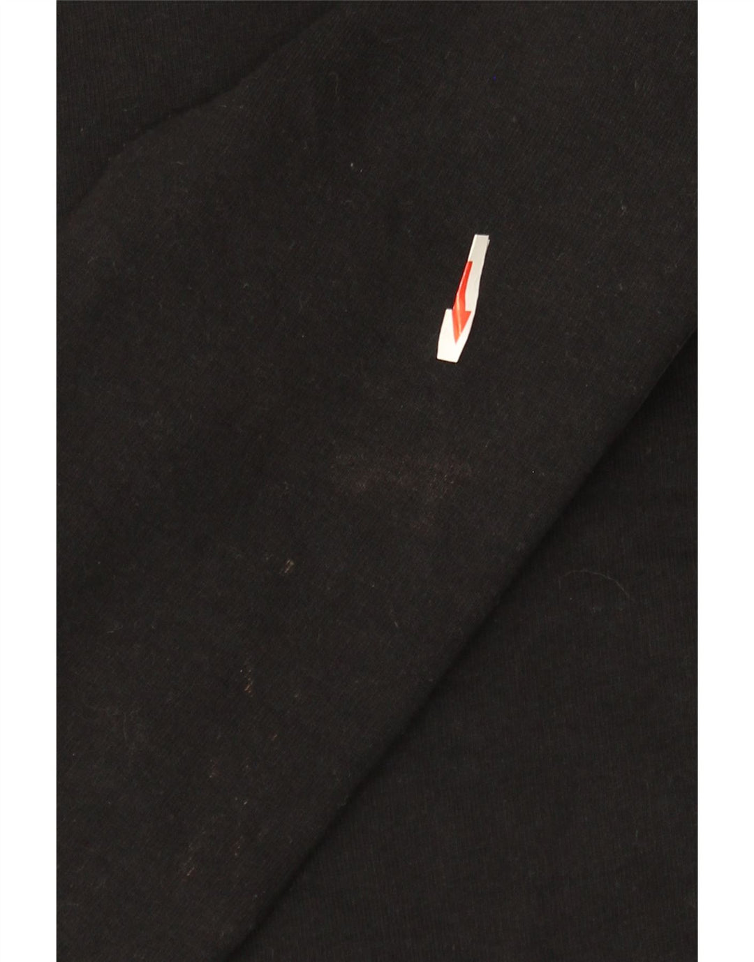 Superdry Damen Grafik-Sweatshirt-Pullover UK 12 Mittelschwarze Baumwolle