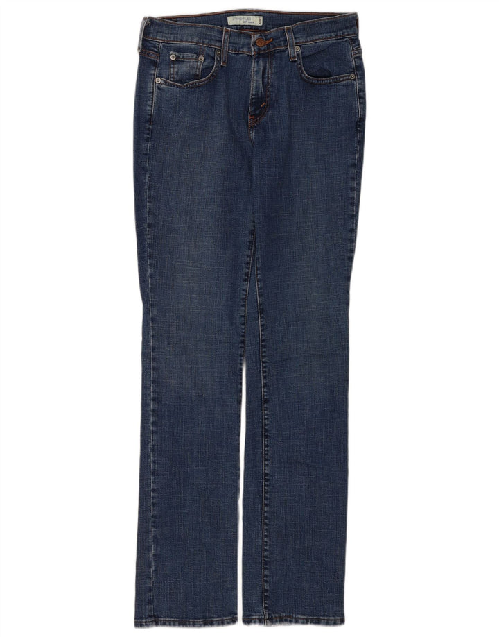 Levi's Damen 505 Straight Jeans US 6 Medium W30 L34 Marineblaue Baumwolle