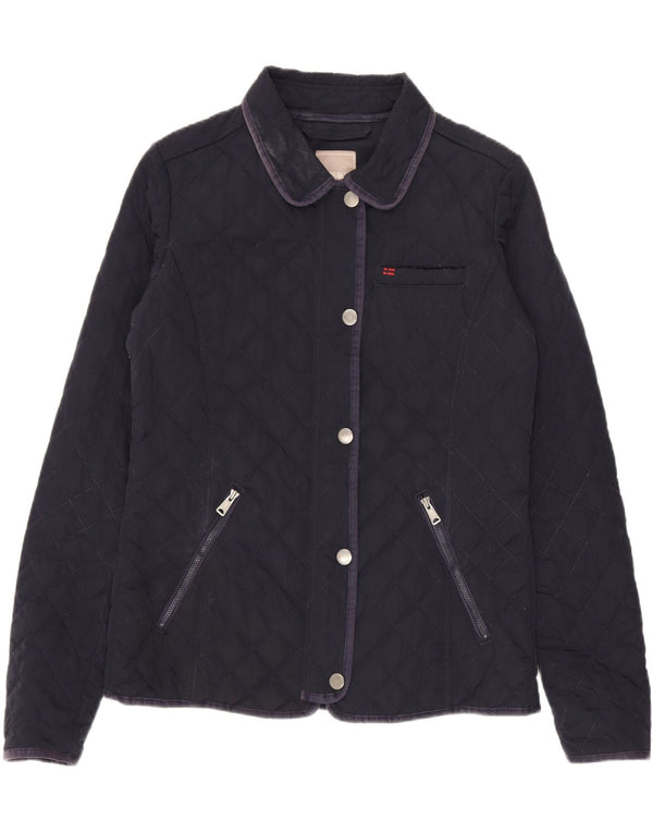 Napapijri Damen Steppjacke UK 16 Large Marineblau Polyester