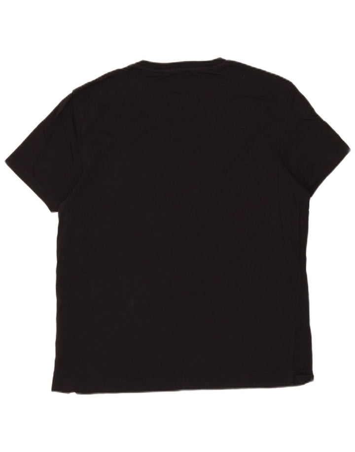 Adidas Herren T-Shirt Top Medium Schwarz Baumwolle