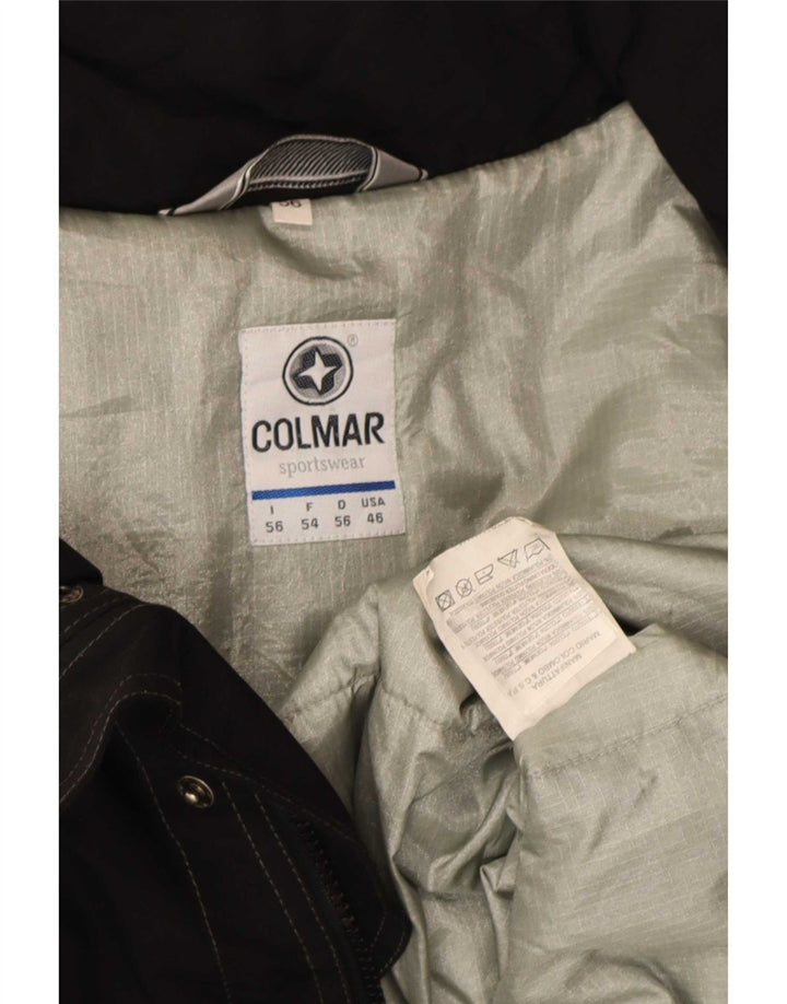 Colmar Herren-Skioverall mit Kapuze, IT 56 XL, schwarzes Colourblock-Polyamid