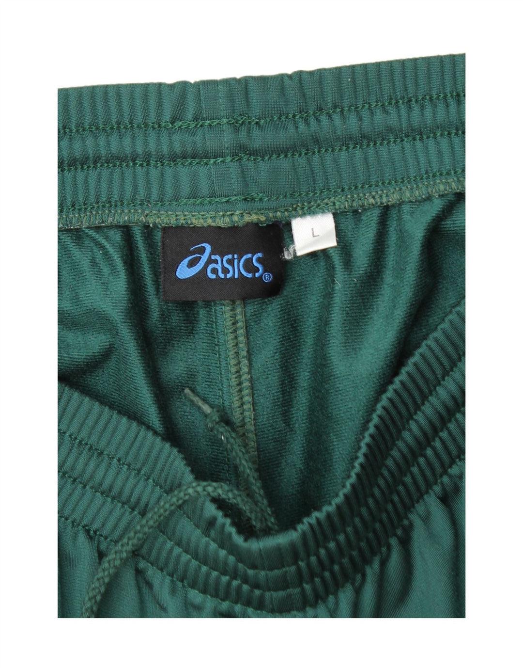 ASICS Herren-Trainingshose, groß, grünes Polyester