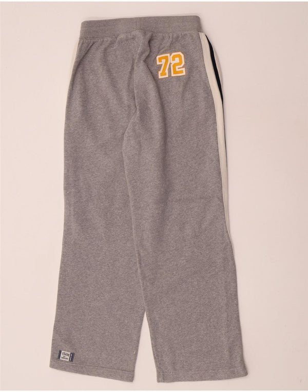 Nike Jungen-Trainingshose mit Grafik, 13–14 Jahre, XL, graue Farbblock-Baumwolle