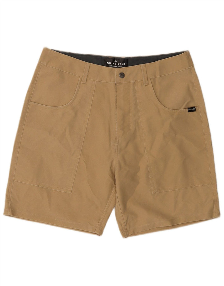 Quiksilver Herren Amphibian Casual Shorts W30 Medium Beige Polyester