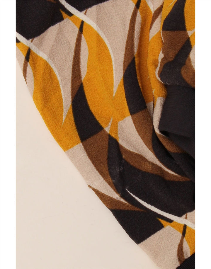 MARKS & SPENCER Damen Bomberjacke UK 14 Medium Mehrfarbig Geometrisch