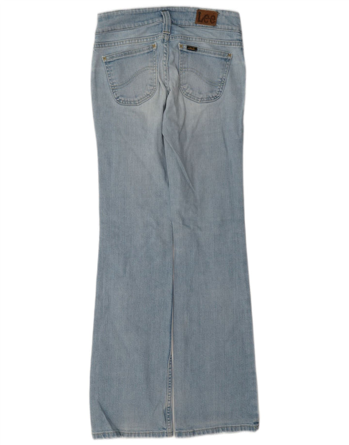 Lee Damen Leola Bootcut Jeans W28 L32 Blaue Baumwolle