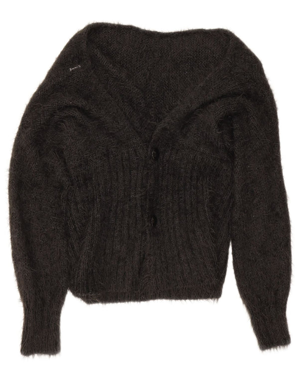 Armani Damen Strickjacke Pullover EU 42 Large Schwarz