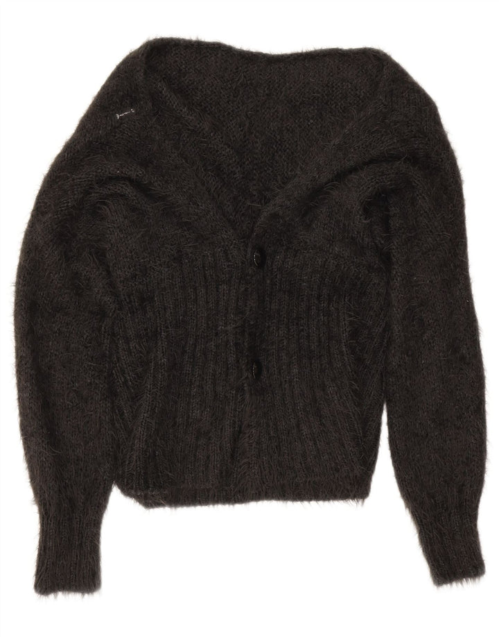 Armani Damen Strickjacke Pullover EU 42 Large Schwarz