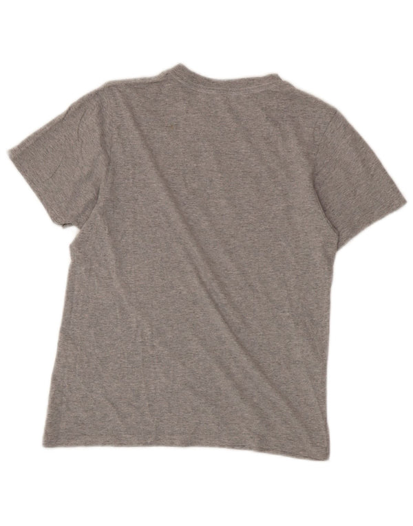 Vans Grafik-T-Shirt für Jungen, 10–11 Jahre, mittelgrau gefleckte Baumwolle