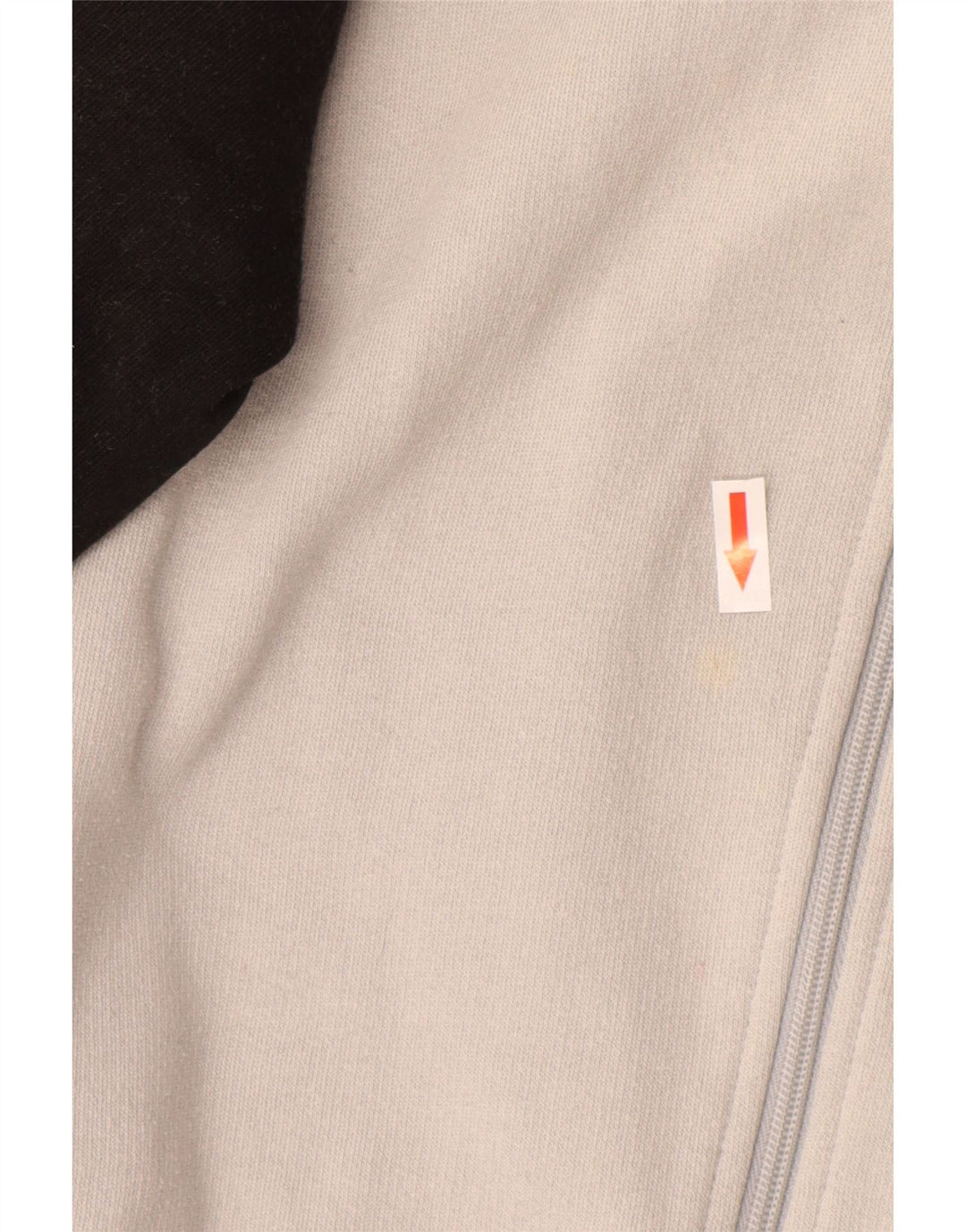 Kappa Herren-Trainingsanzugoberteil mit Grafik, Größe S, Grau, Colourblock-Baumwolle