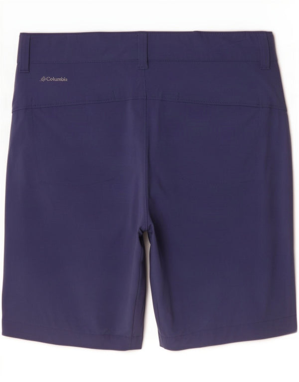 Columbia Damen Cargo-Shorts US 6 Medium W30 Marineblaues Nylon