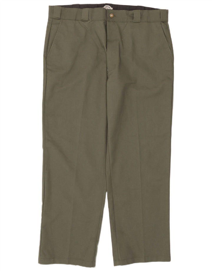 Dickies Herren gerade Chinohose W40 L31 Khaki Polyester