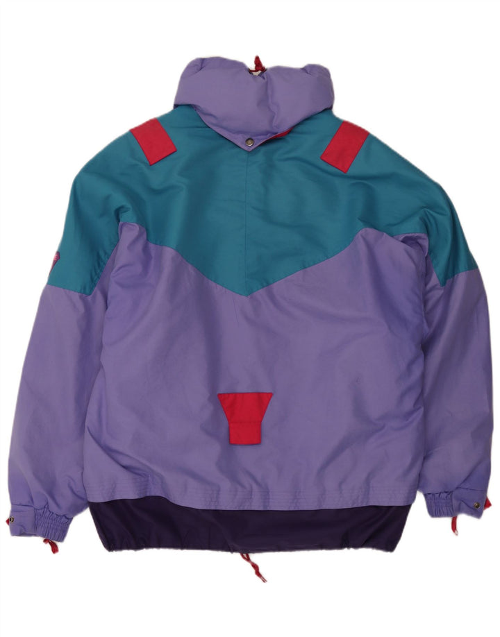 Degre 7 Herren-Kapuzenpullover-Skijacke, UK 40, Größe L, Lila, Farbblock