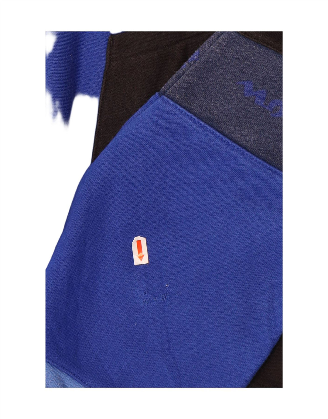 CHAMPION Mens Graphic Hoodie Jumper Medium Multicoloured Colourblock Vintage Champion and Second-Hand Champion from Messina Hembry 