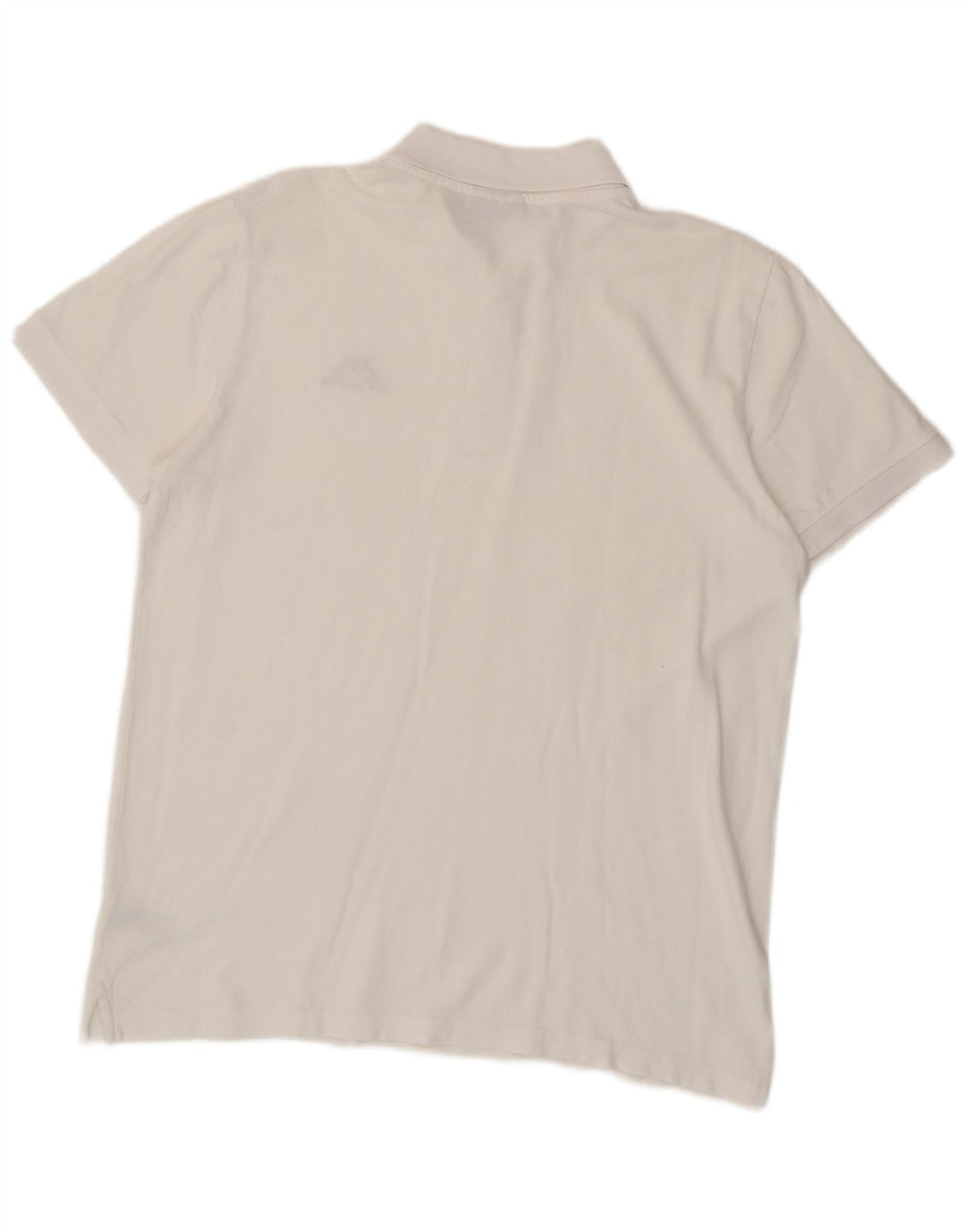 Kappa Herren Poloshirt XL Weiße Baumwolle